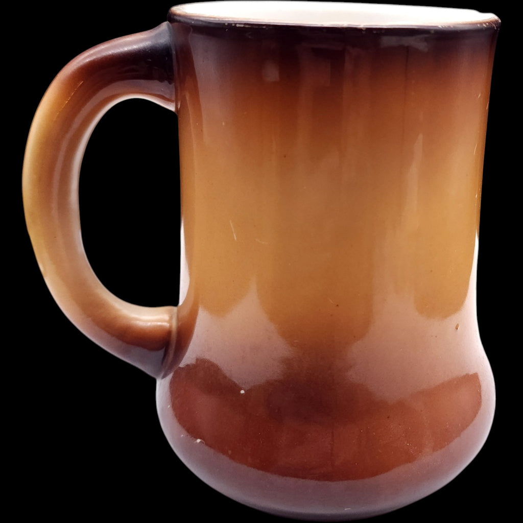 4" Antique Taylor Smith & Taylor TS&T Dog Portrait Ceramic Mug As-Is