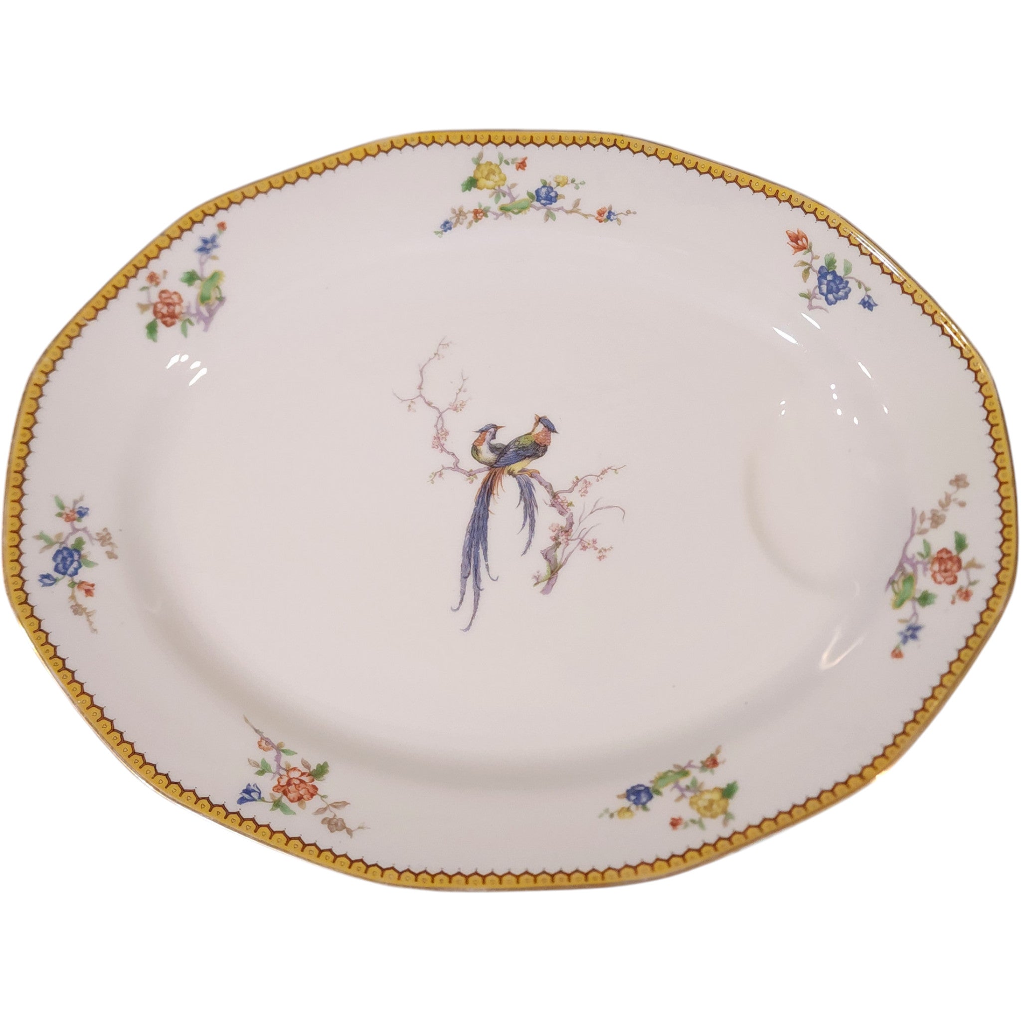 Antique Theodore Haviland Limoges France Eden 15" Oval Serving Platter