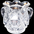 Antique US Glass Minnesota Pattern Pressed Glass Toothpick Holder