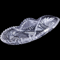 Antique ABP American Brilliant Cut Glass Celery or Relish Tray