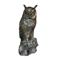 Antique Brass Owl Sculpture, circa 1900