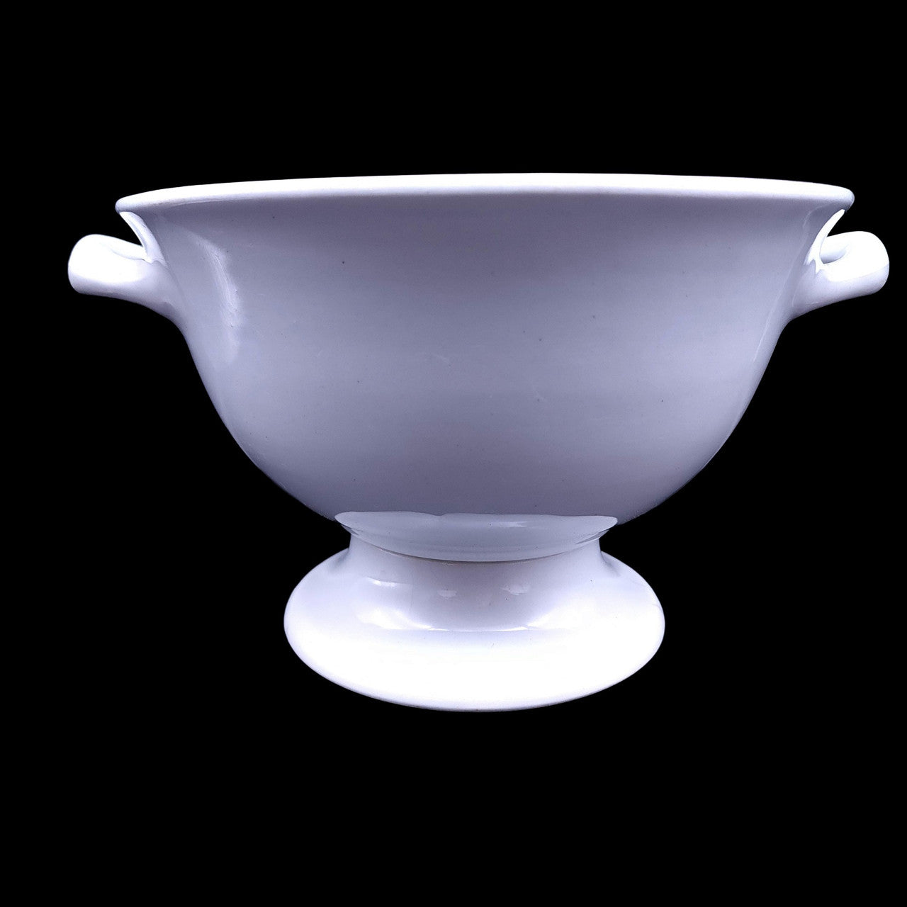 Antique J.W. PANKHURST & Co Hanley Stone Footed Bowl England