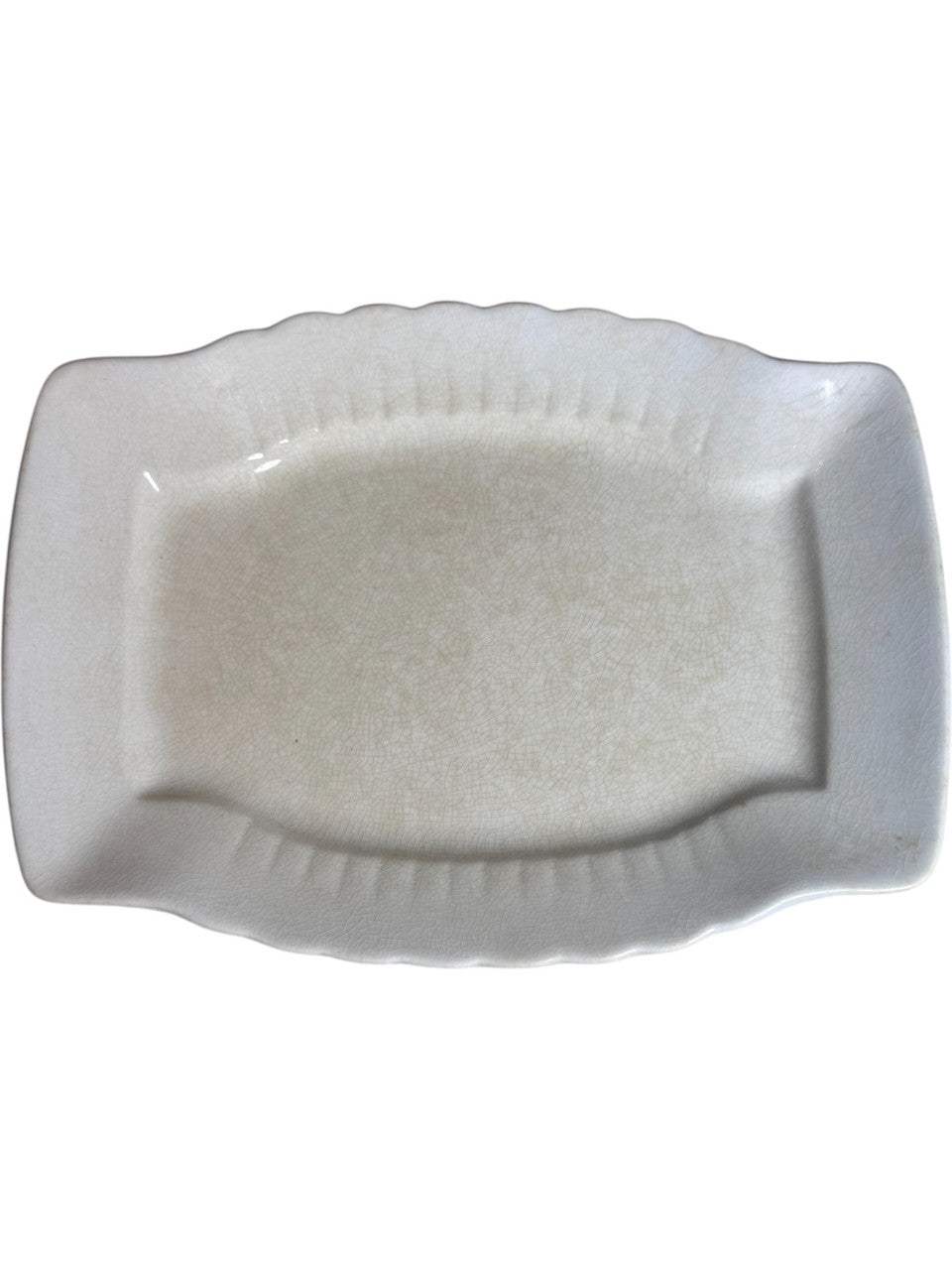 Antique Johnson Bros Royal Ironstone China Rectangular Serving Dish England Farmhouse Kitchen Décor