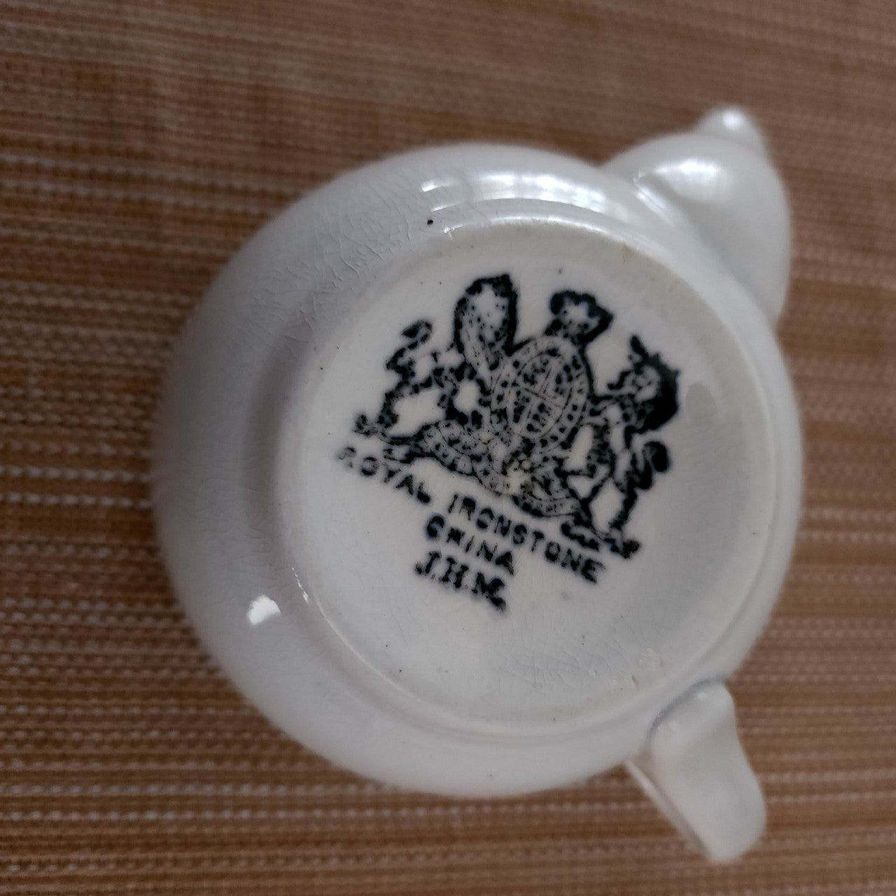 Antique Royal Ironstone China J.H.M. Medical Invalid Feeder