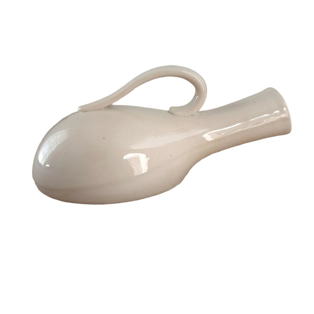 Antique White Ironstone Male Urinal