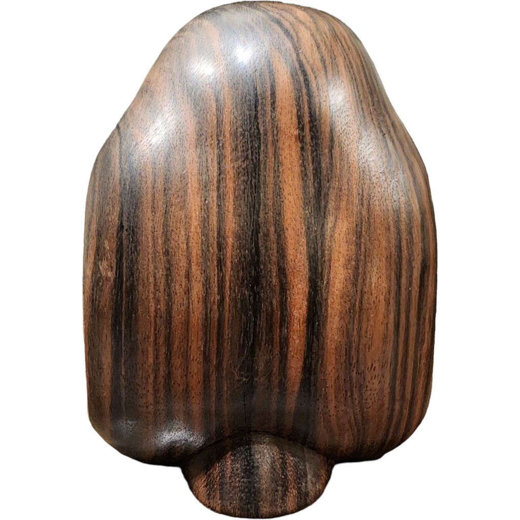 Njana Tilem Gallery Home Decor Macassar Ebony Balinese Hand-Carved Lady Head Bust  Figurine