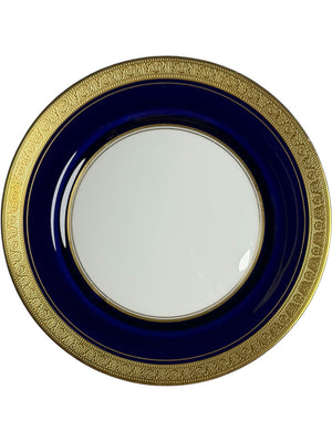 Aynsley England Buckingham Cobalt Blue & Gold Salad Plate Bone China