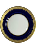 Aynsley England Buckingham Cobalt Blue & Gold Salad Plate Bone China