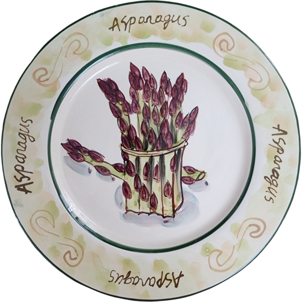 Baum Bros Fresco Mercado Collection Ceramic Plate Set of 4