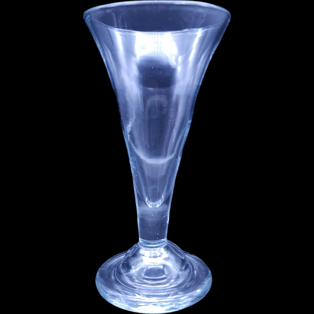Late 18th Century Pontil Mark Blown Vase Pilsner Glass