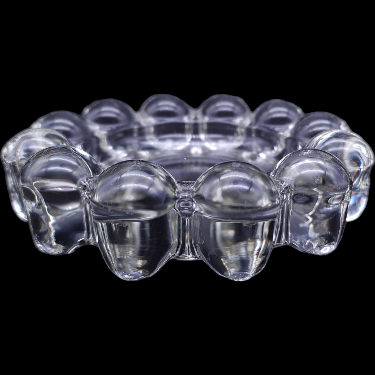 Boopie Bubble Glass Ashtray Decor Trinket Ring Dish Candle Holder