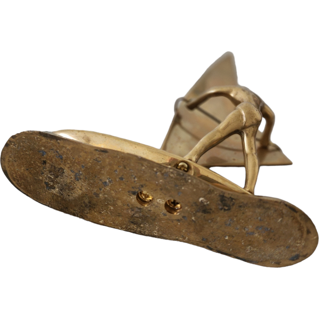 Brass Sailboat Windsurfing Sculpture Figurine