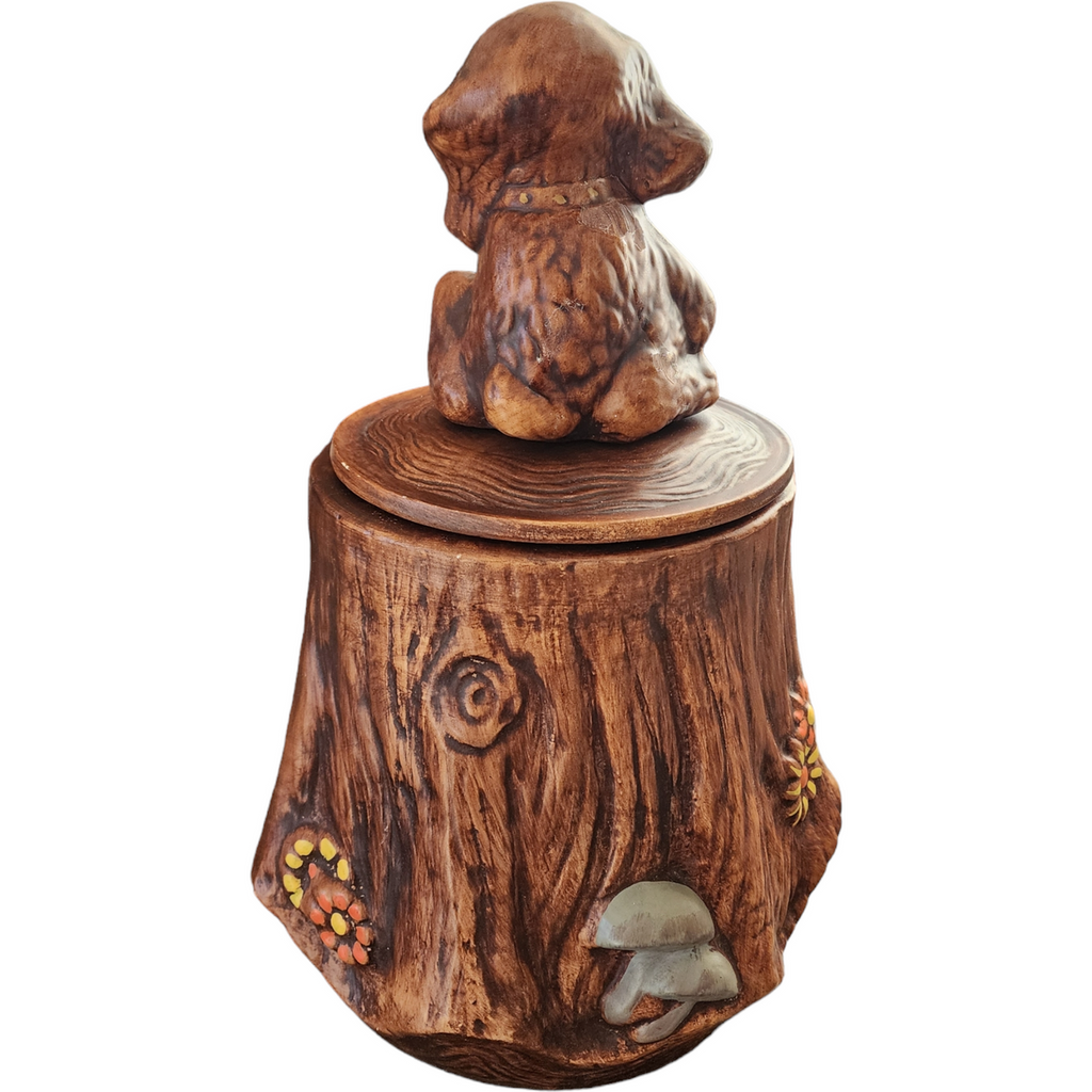 California Pottery Puppy Dog Cookie Jar