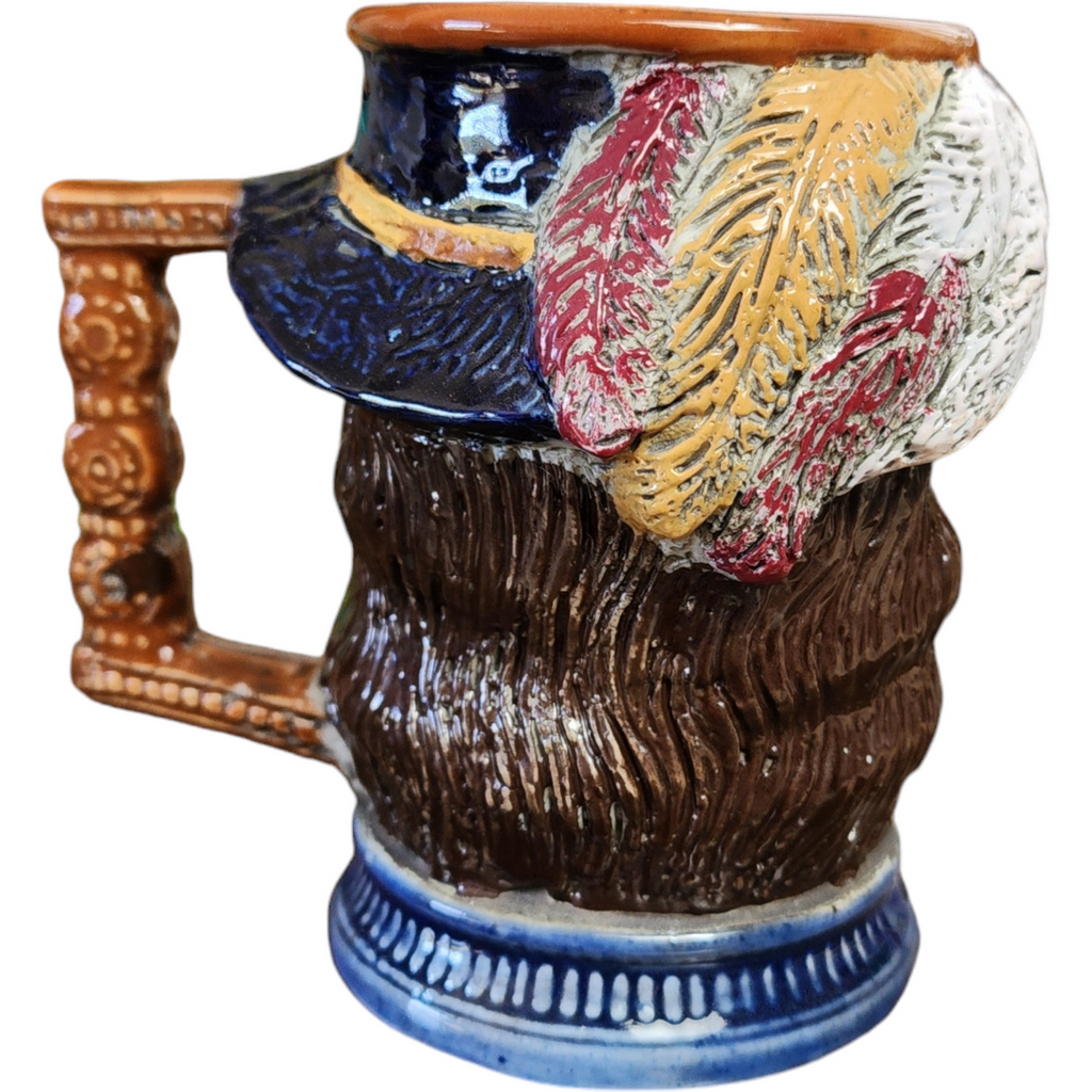 Capodimonte S. Orvis Hand Painted Mug Stein Vietata 2598 Nobleman Duke Italian
