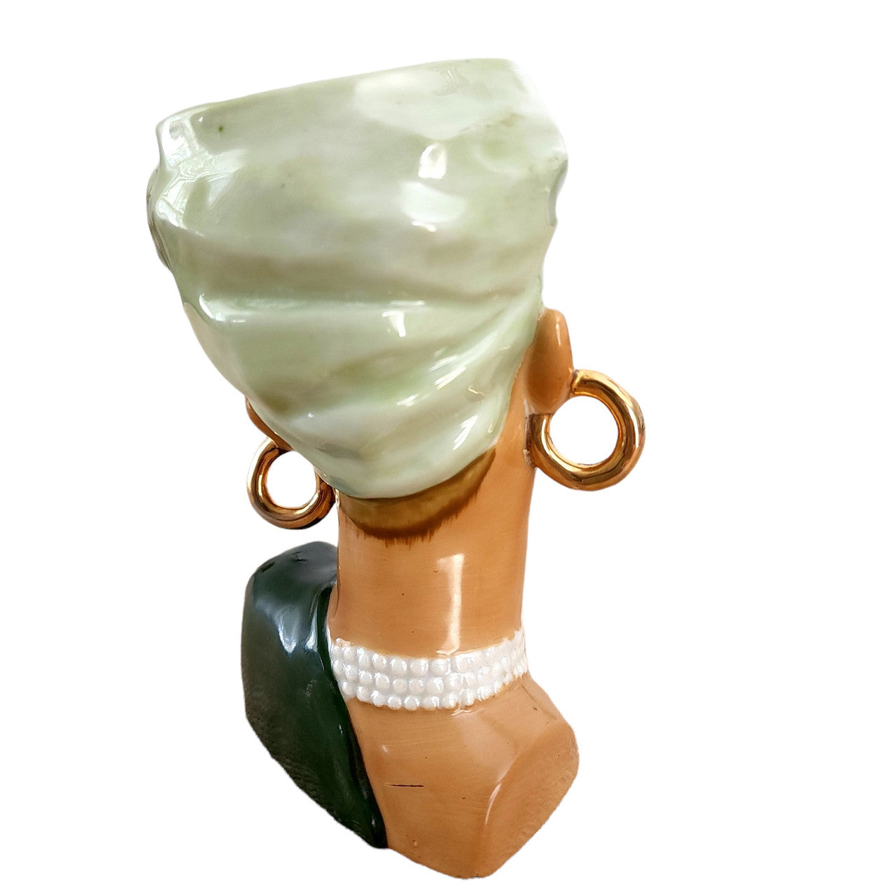 6" Occupied Japan Ethnic Head Vase