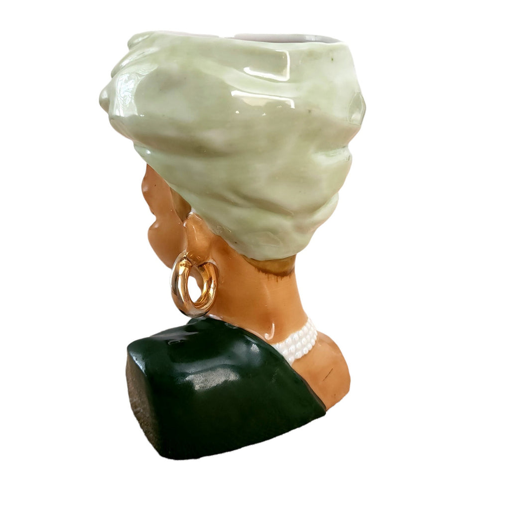 6" Occupied Japan Ethnic Head Vase