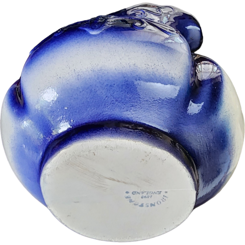 Chamber Set Ironstone Flo Blue Basin Pitcher Bowl England