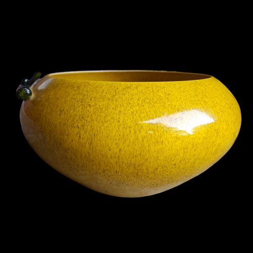 Chelsea House Yellow Wool Garden Decorative Bowl