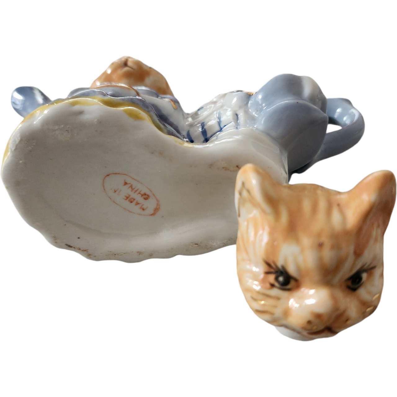 Classics Figural Kitty Cats in Suits Ceramic Teapot