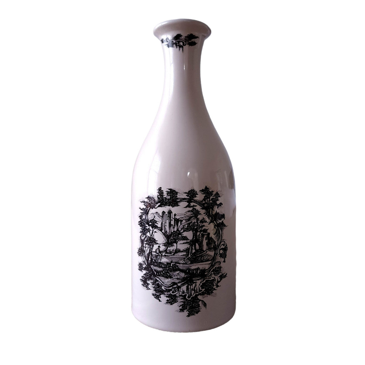 Coalport One Of A Limited Edition Wine Water Bottle Country Scenes England