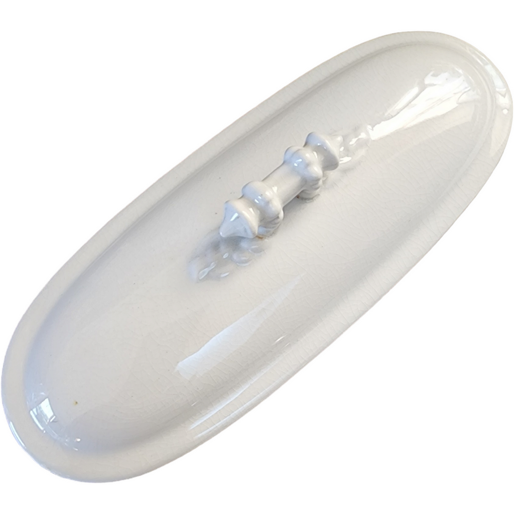 Cockson & Chetwynd All White Ironstone Toothbrush Holder