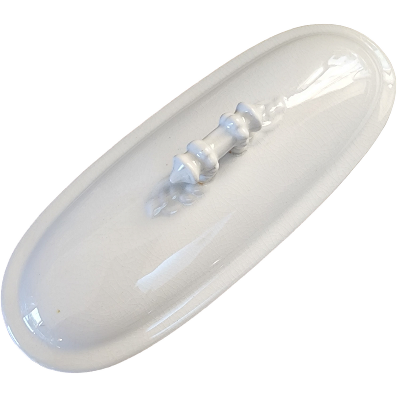 Cockson & Chetwynd All White Ironstone Toothbrush Holder