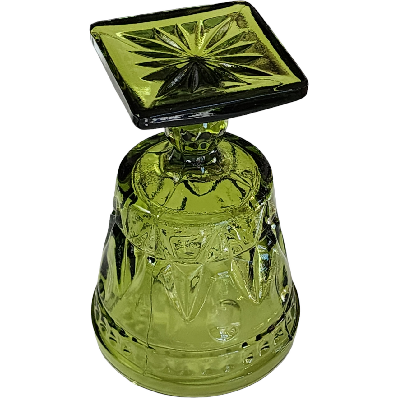 Colony Park Lane Green Water Goblet