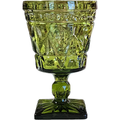 Colony Park Lane Green Water Goblet
