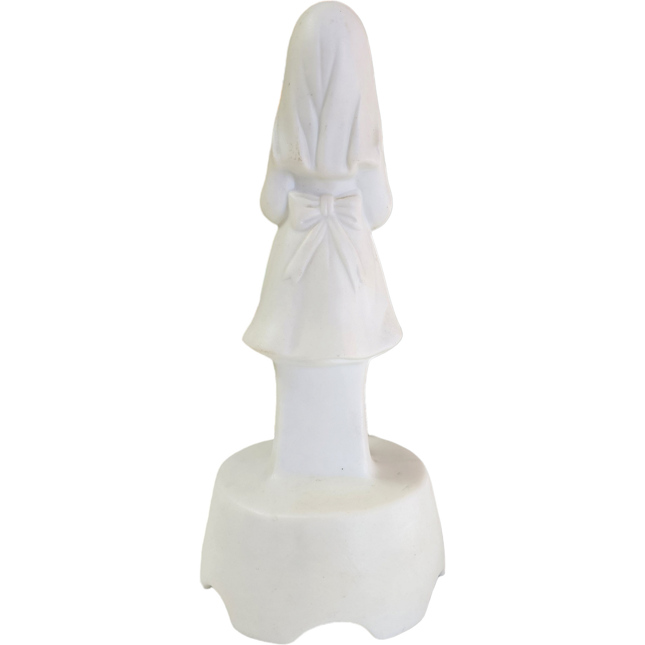 Columbia Religious Classics Ceramic Catholic Girl Figurine Music Box