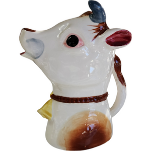 Cow Head Ceramic Creamer or Pitcher Kitchen Decor