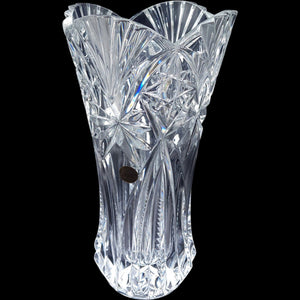 Cristal D'Arques Durand Vincennes 11 Cut Crystal Flower Vase