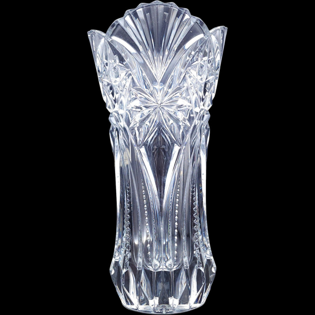Cristal D'Arques Durand Vincennes 11 Cut Crystal Flower Vase