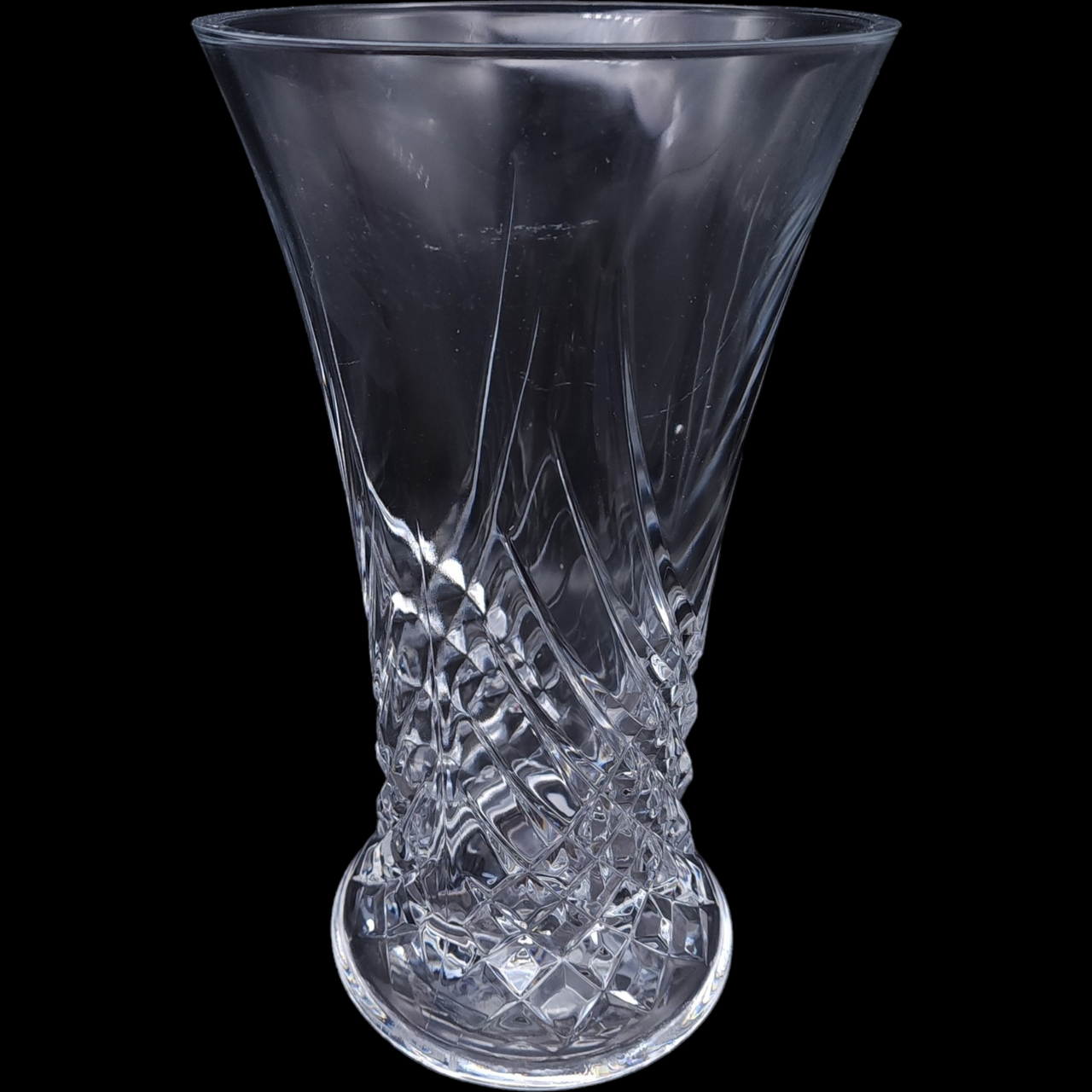 Cristal D'Arques-Durand Combourg Flower Vase