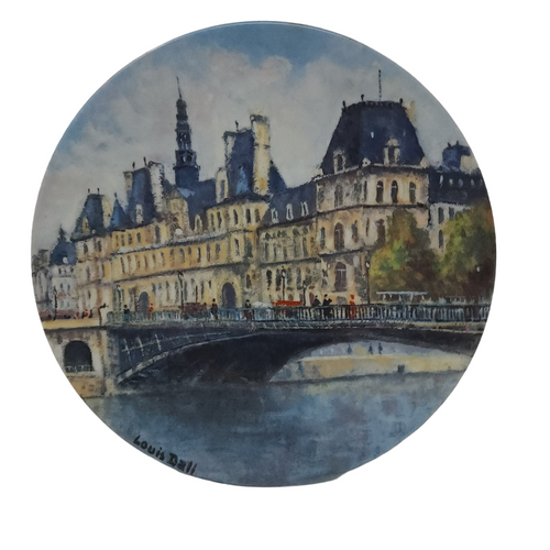 D'Arceau Limoges Les Sites De Parisiens L'Hotel De Ville De Paris Plate No Box