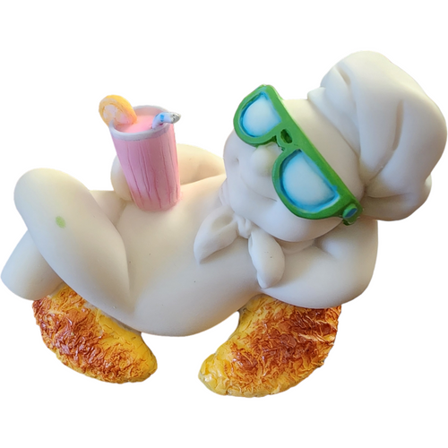 Danbury Mint Pillsbury Doughboy Calendar August - No Box