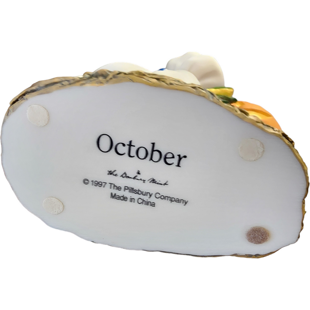 Danbury Mint Pillsbury Doughboy Calendar October - No Box