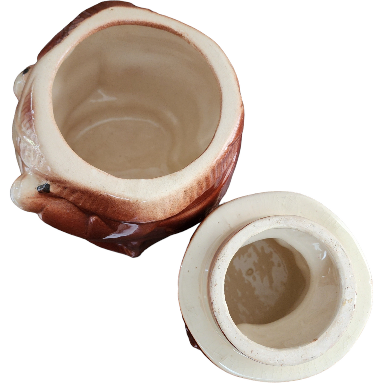 Davy Crockett American Bisque Cookie Jar