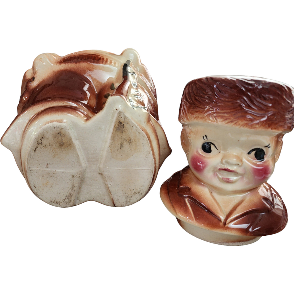Davy Crockett American Bisque Cookie Jar