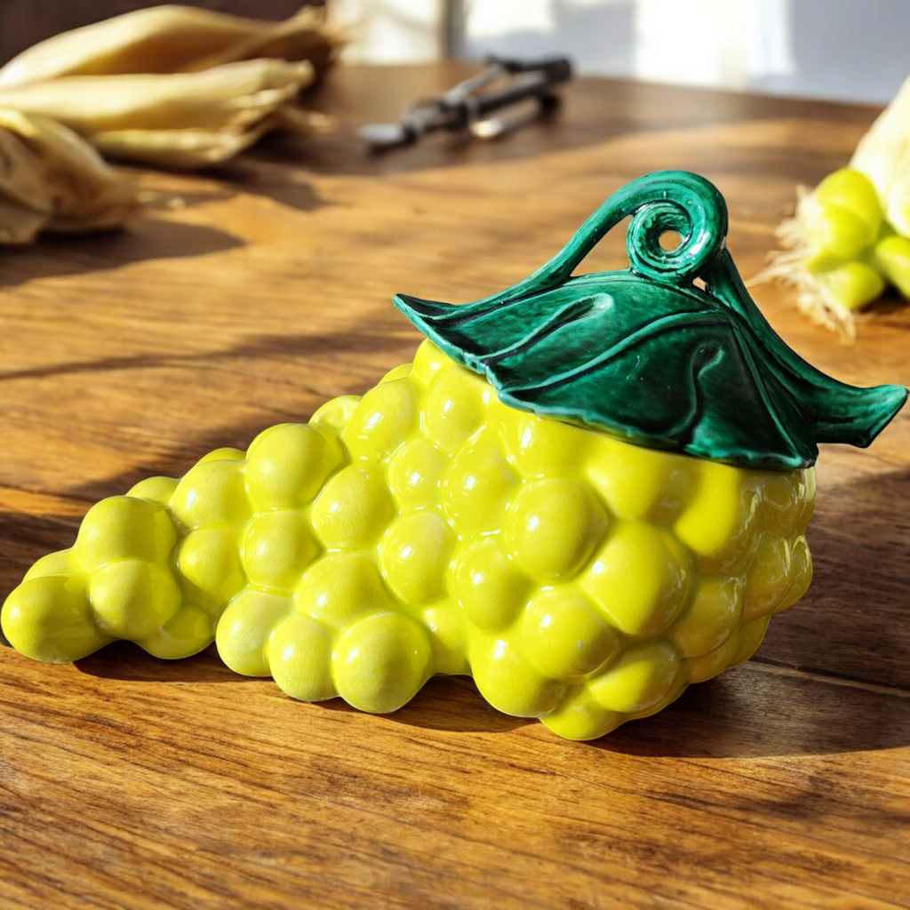 Doranne California Grape Cluster Cookie Jar