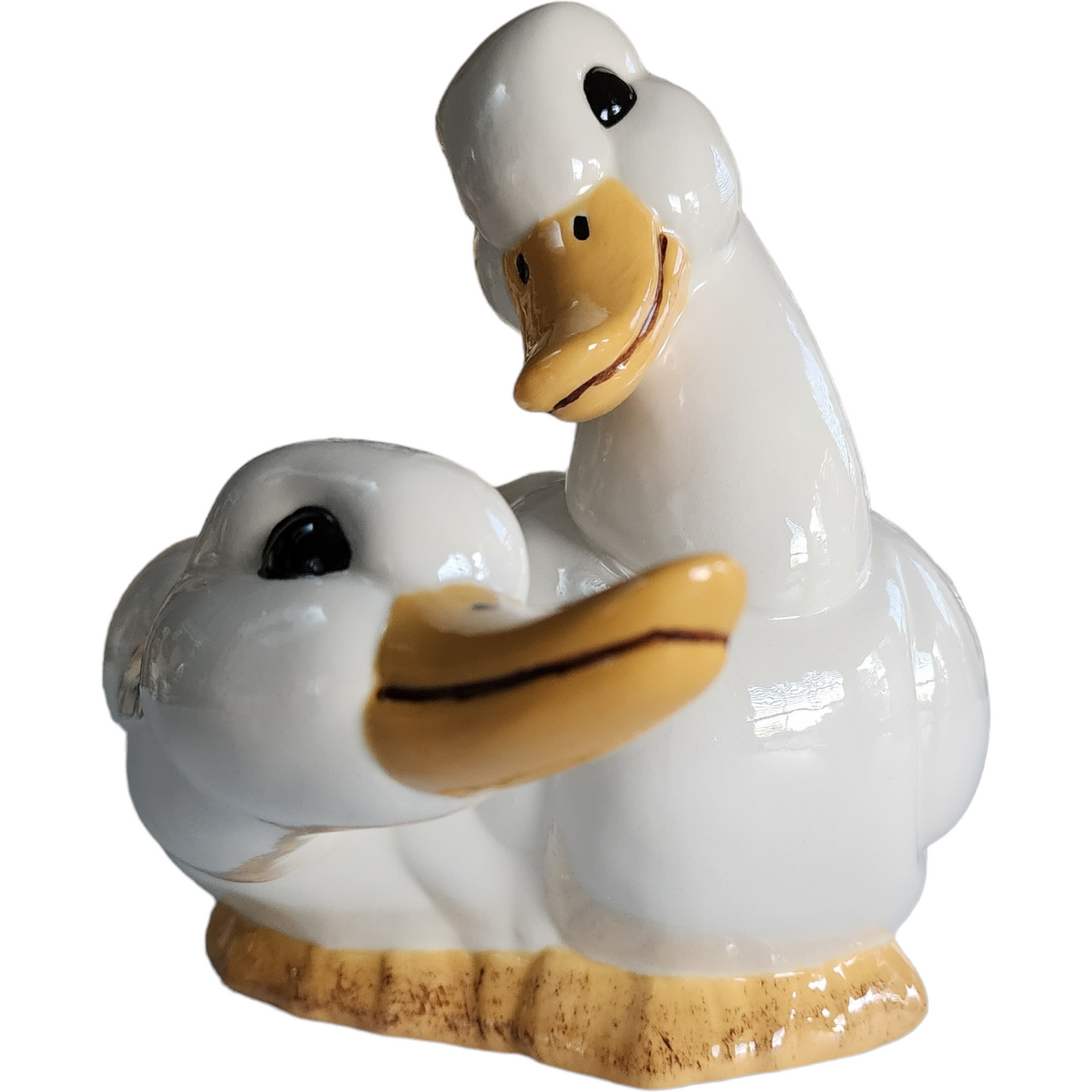Takahashi Double Headed Duck Farm Animal Container Springtime Easter Planter