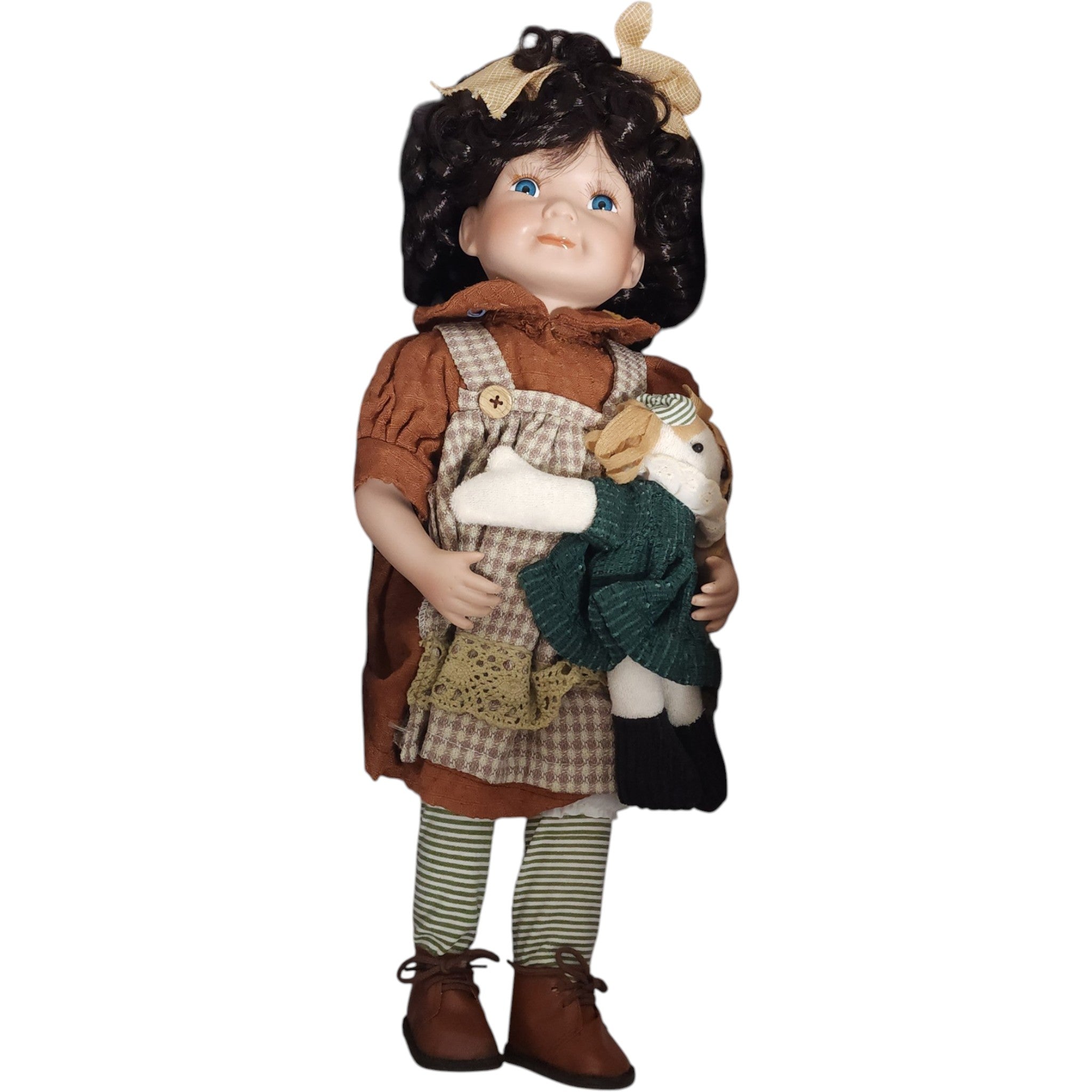 Duck House Heirloom Dolls "Courtney" Porcelain Collectible Doll 19"