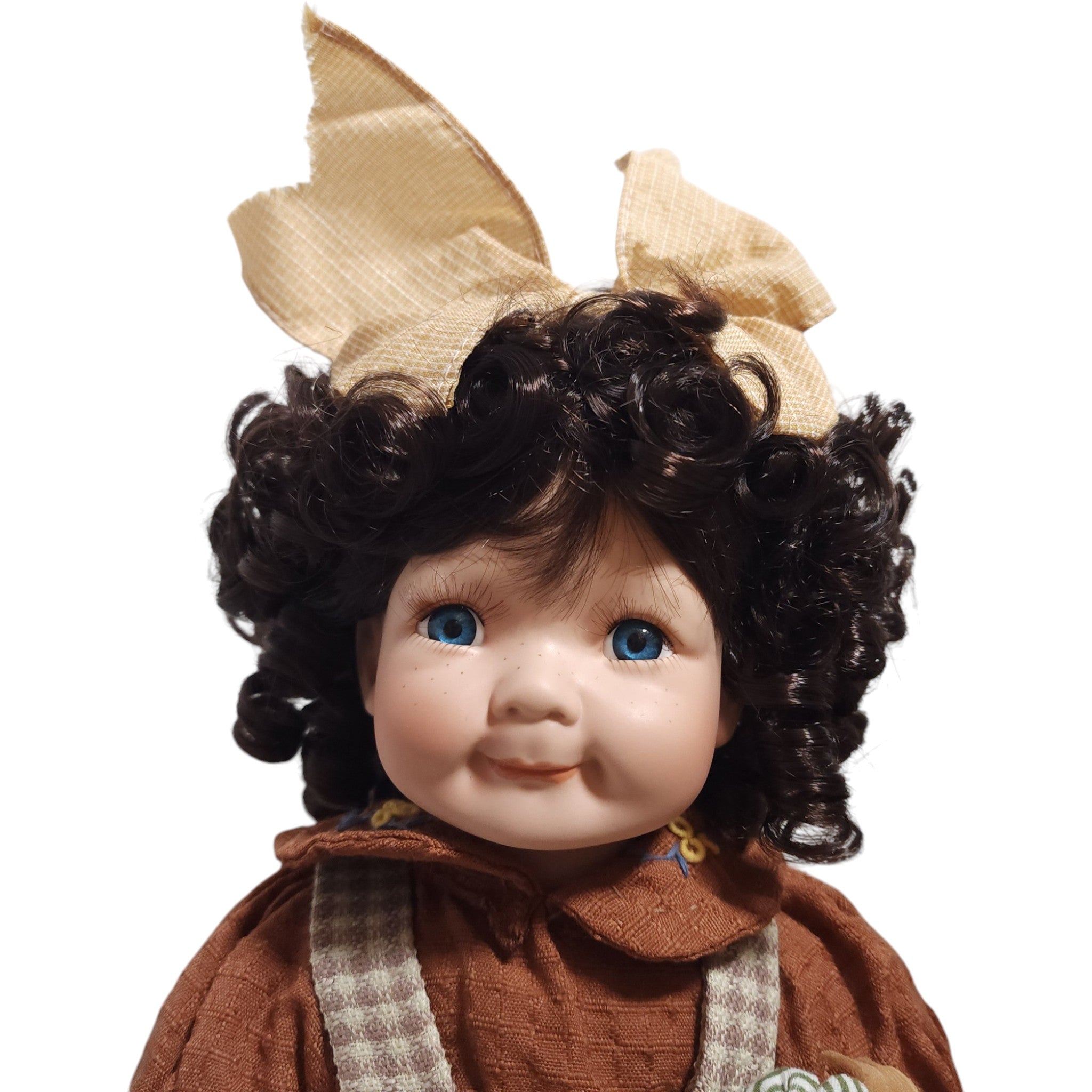Duck House Heirloom Dolls "Courtney" Porcelain Collectible Doll 19"