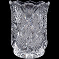 Duncan & Miller Panelled Diamond & Quartered Block Glass Toothpick Holder
