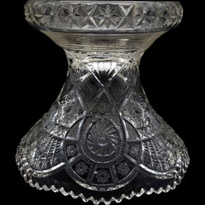 EAPG Imperial Glass Broken Arches Clear Punch Bowl Stand Pedestal Base