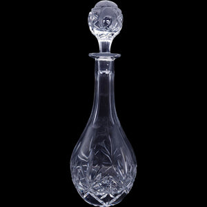 Edinburgh Crystal Tay Pattern Cut Crystal Wine Decanter with Stopper