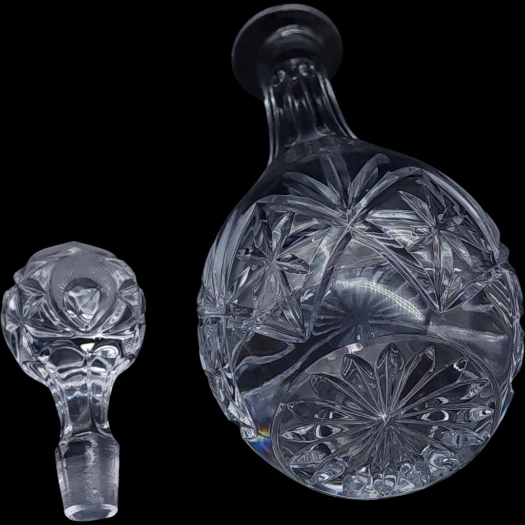 Edinburgh Crystal Tay Pattern Cut Crystal Wine Decanter with Stopper