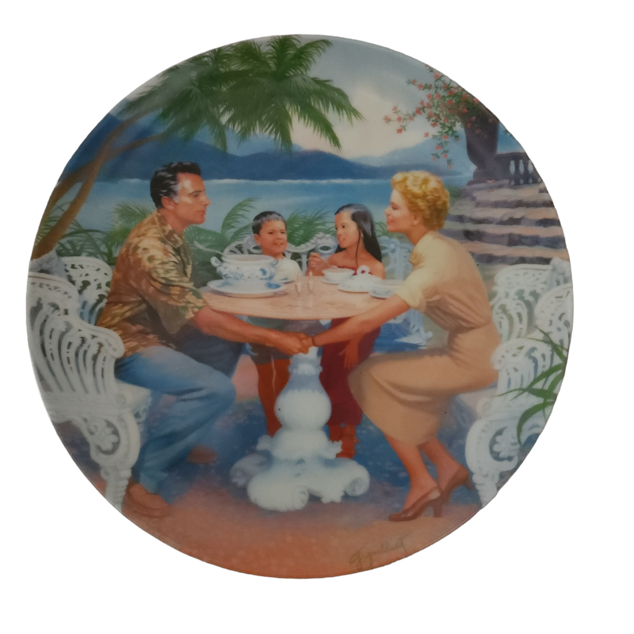 Edwin Knowles South Pacific Dites Moi Plate No Box