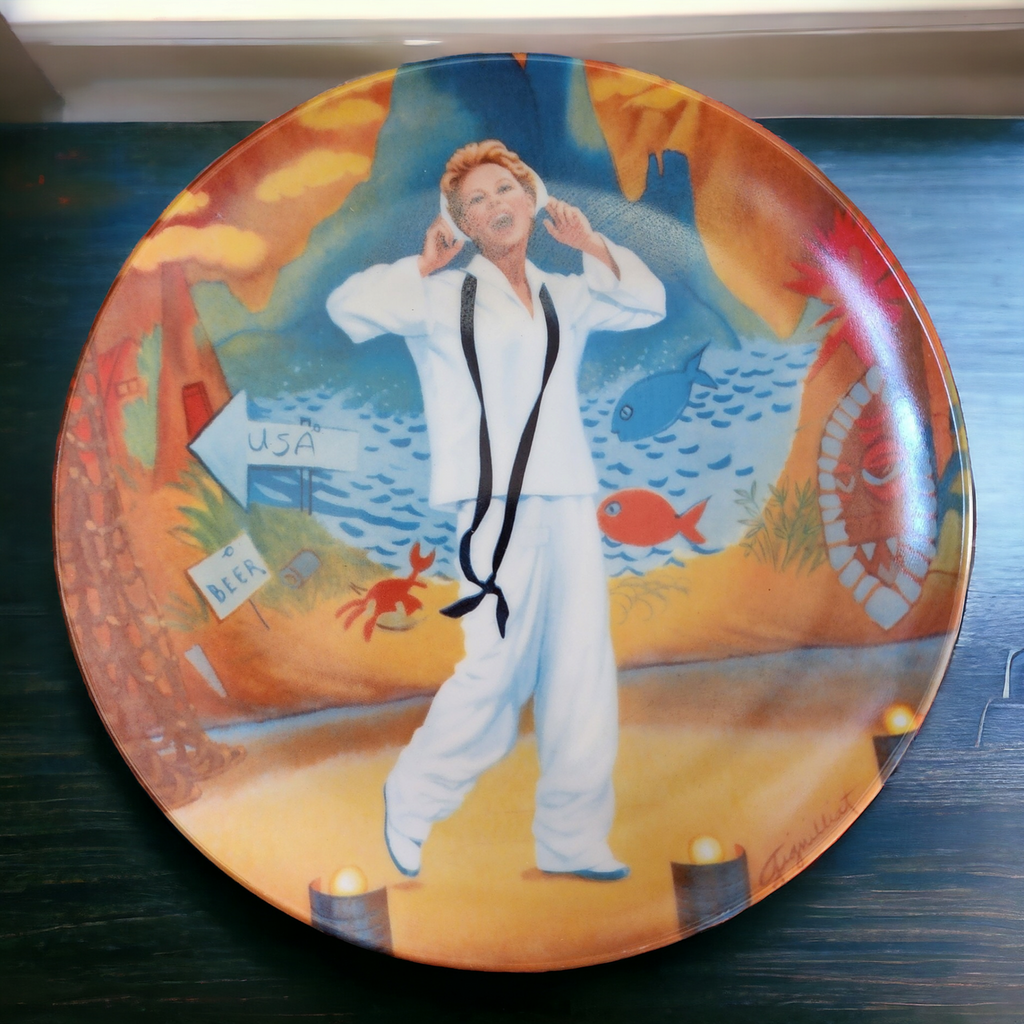 Edwin Knowles South Pacific Honey Bun Plate