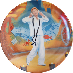 Edwin Knowles South Pacific Honey Bun Plate