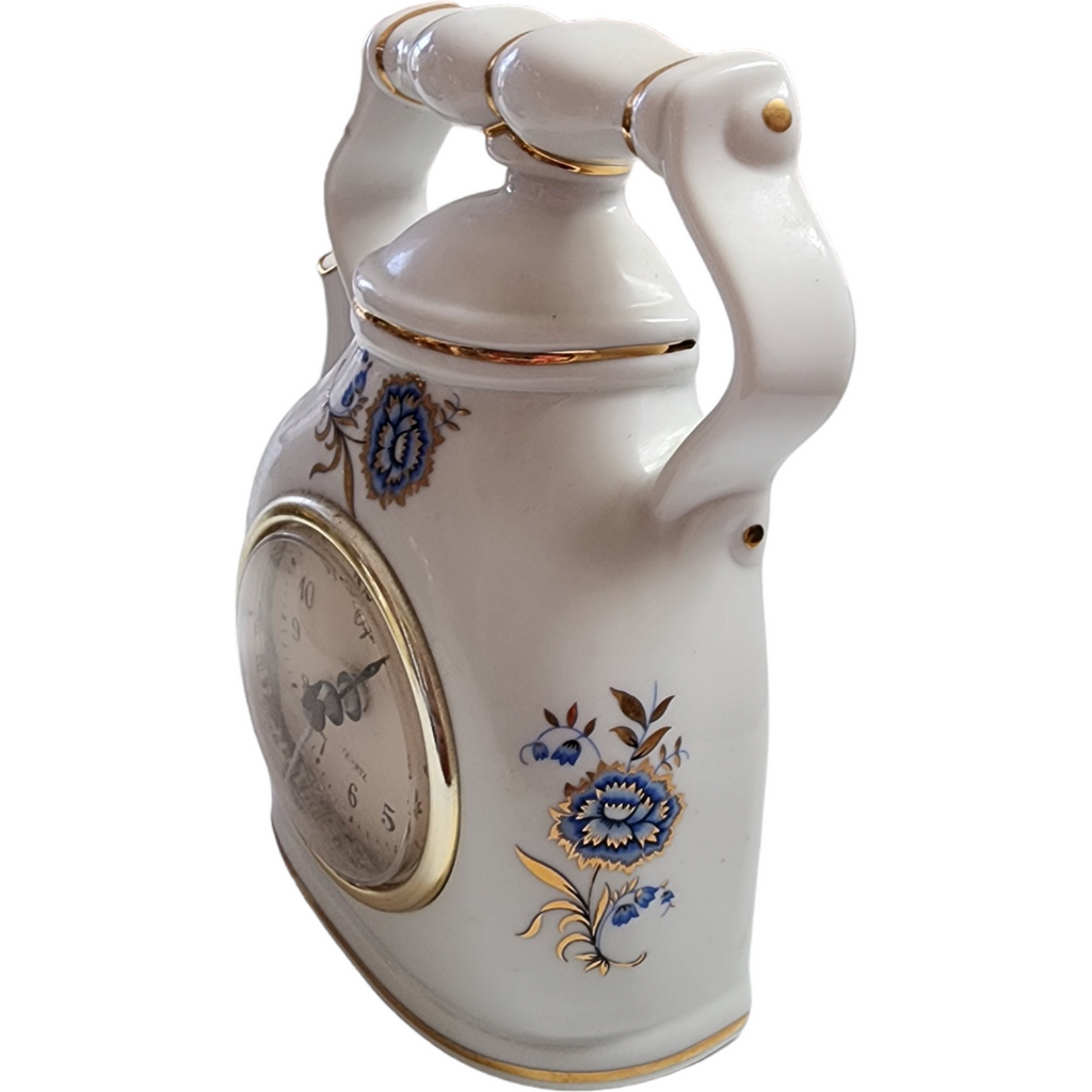 Elgin Quartz Porcelain Teapot Clock Works